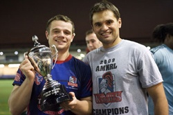 Dr. Bharam was recently picked as the head physician for the New York Knights Rugby team as of Fall, 2009